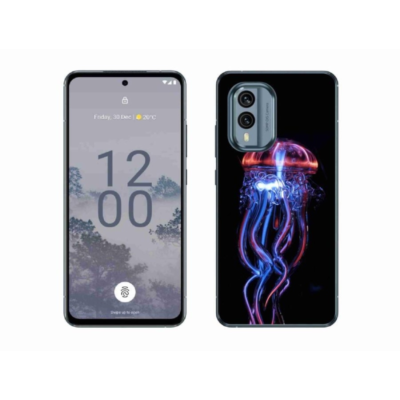 Zselés borítás mmCase a Nokia X30 5G készülékhez - medúza