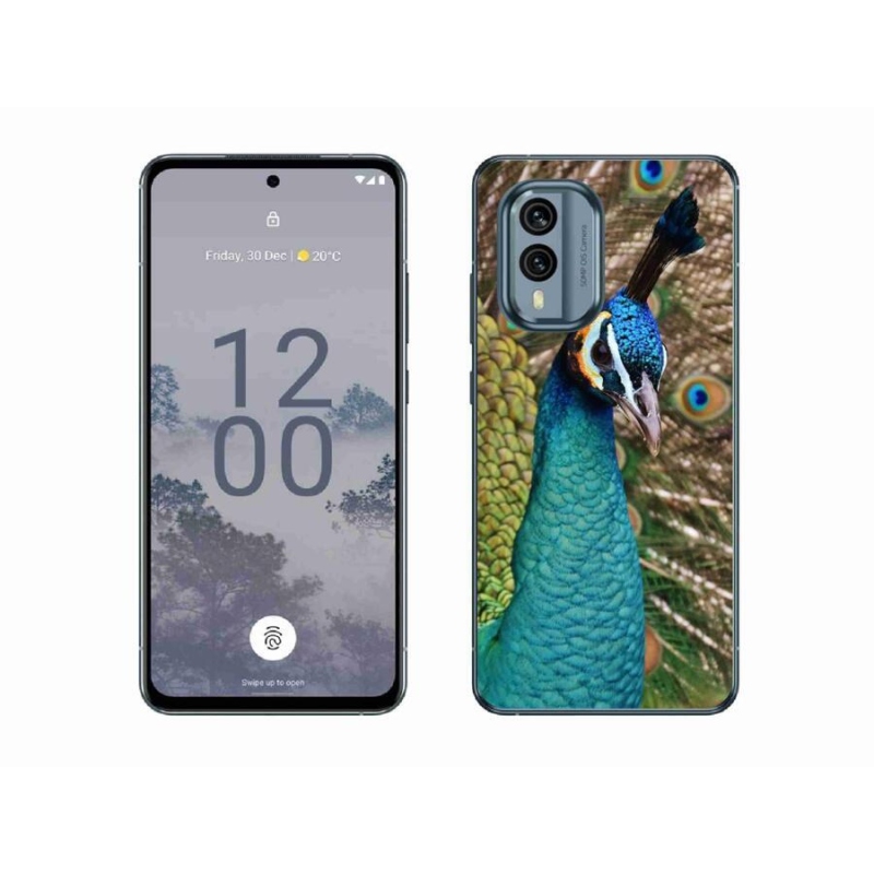 Zselés tok mmCase a Nokia X30 5G készülékhez - páva