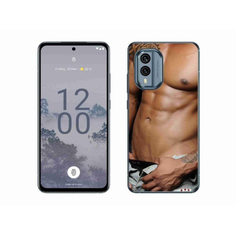 Zselés borítás mmCase a Nokia X30 5G készülékhez - szexi férfi