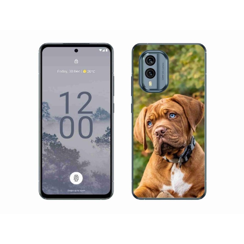 Zselés borítás mmCase a Nokia X30 5G készülékhez - kölyökkék