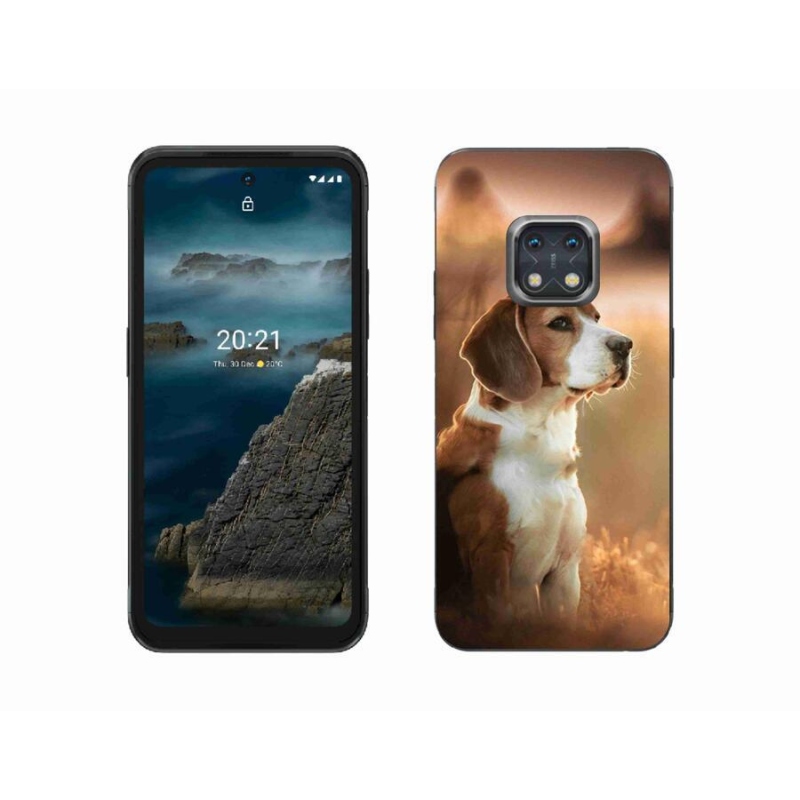 Zselés borítás mmCase a Nokia XR20 készülékhez - bézs színű