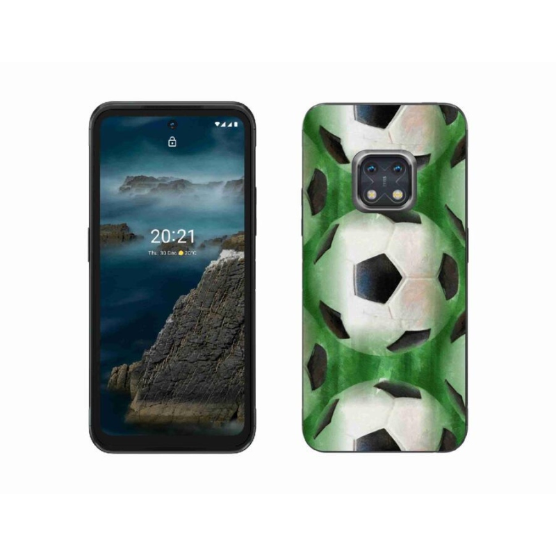 Zselés borítás mmCase mobiltelefonhoz Nokia XR20 - focilabda