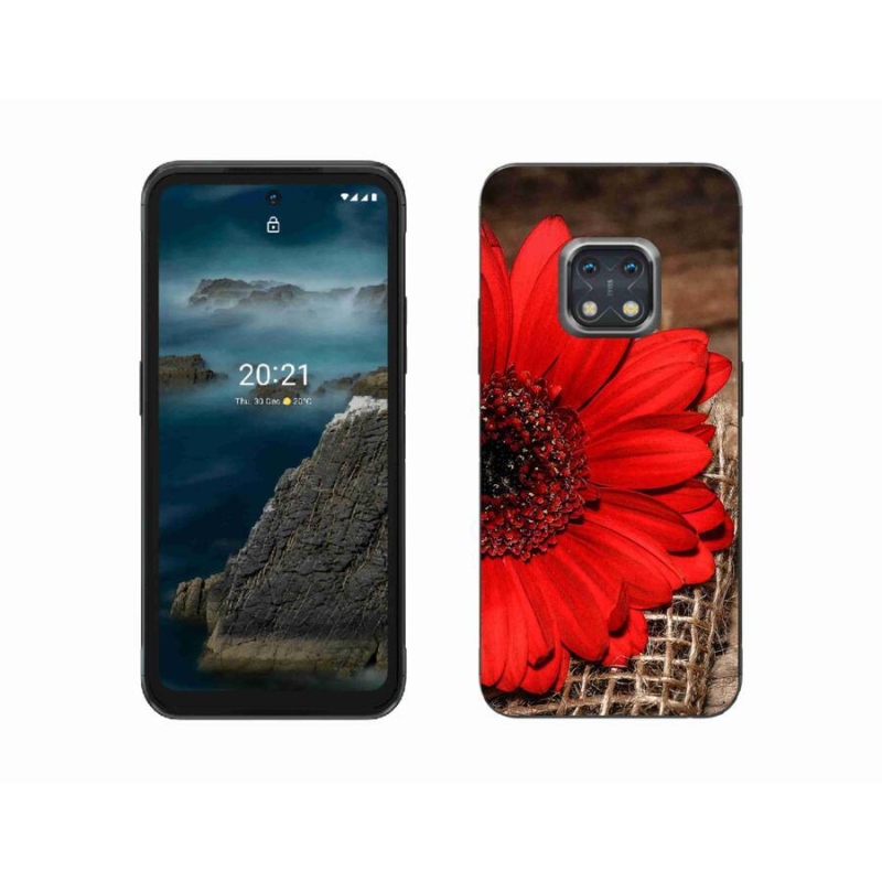 Zselés borítás mmCase mobiltelefonhoz Nokia XR20 - gerbera