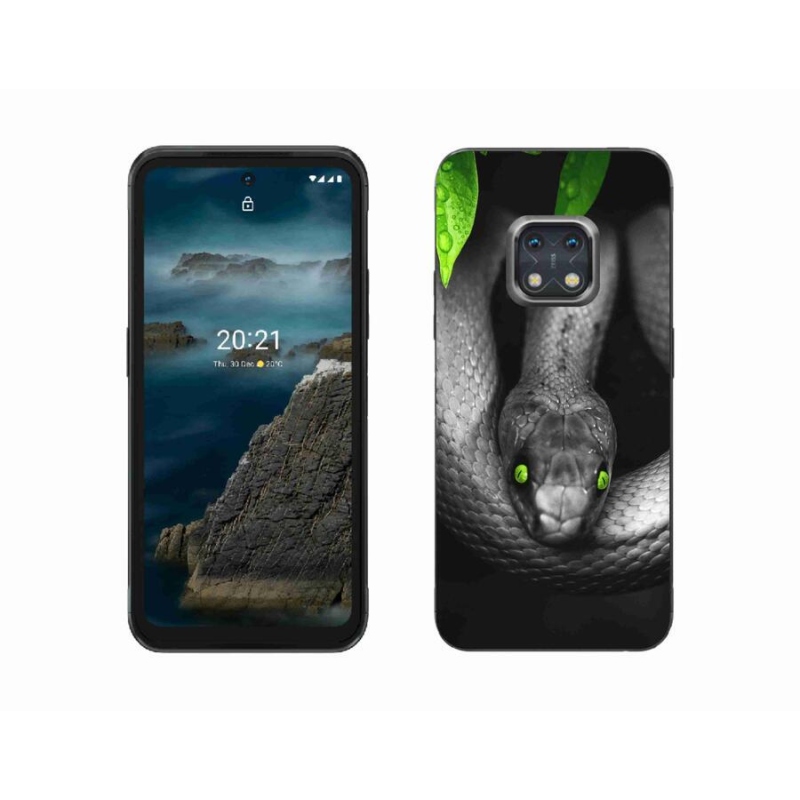 Zselés borítás mmCase a Nokia XR20 készülékhez - kígyó