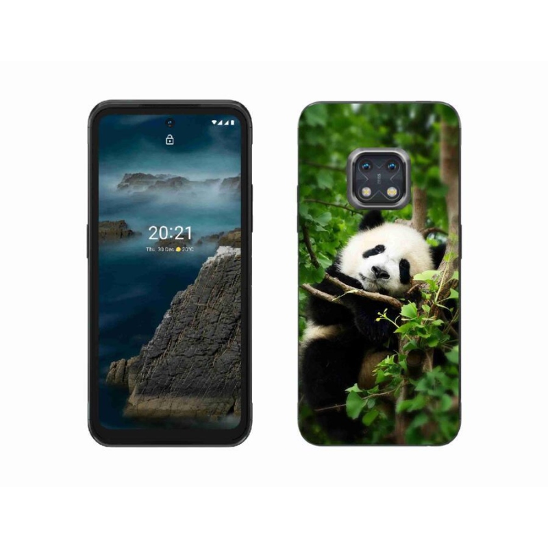 Zselés borítás mmCase a Nokia XR20 készülékhez - panda