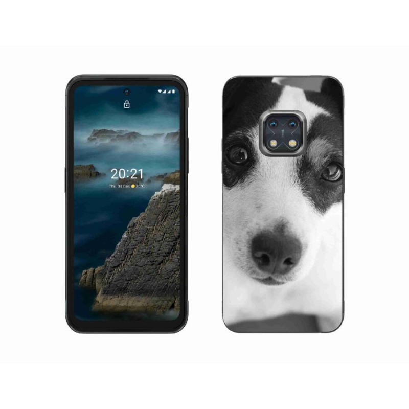 Zselés borítás mmCase a Nokia XR20 mobiltelefonhoz - kutya