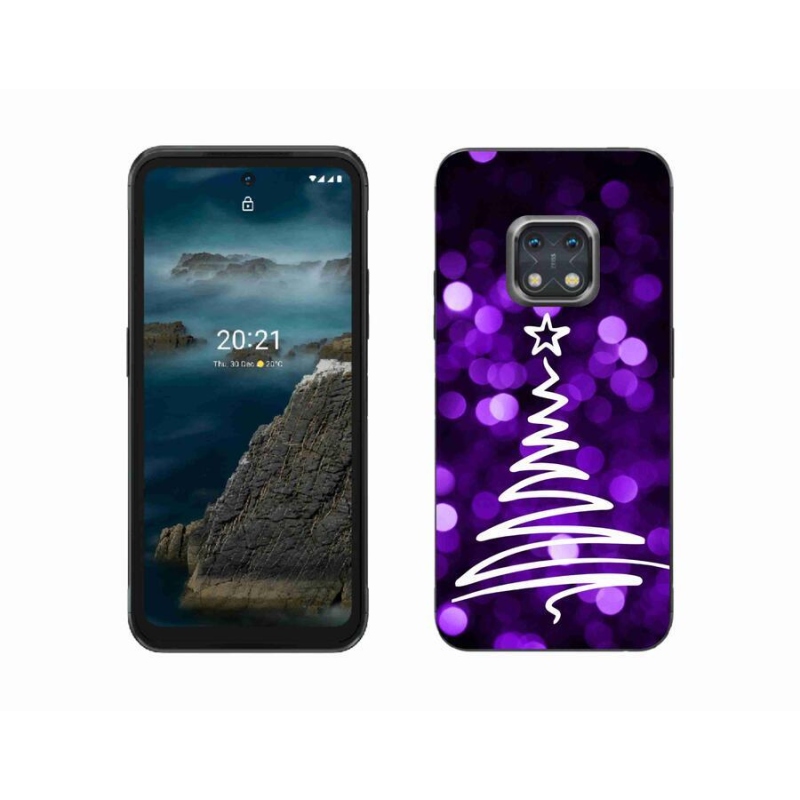 Zselés borítás mmCase a Nokia XR20 készülékhez - fa
