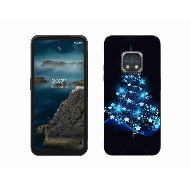 Zselés borítás mmCase a Nokia XR20 készülékhez - karácsonyfa