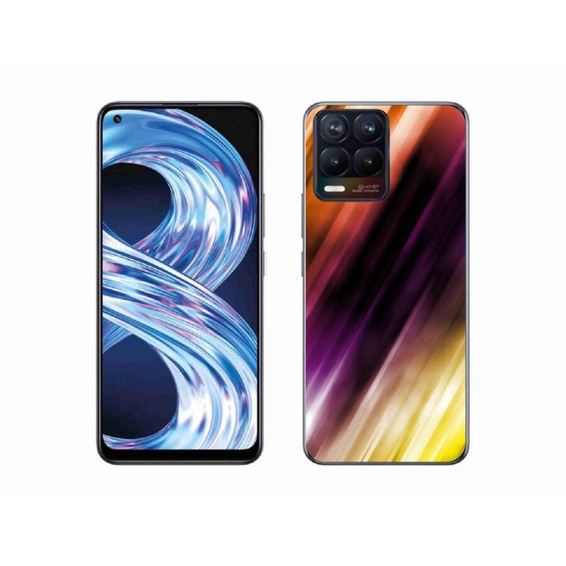 Gél borítás mmCase a Realme 8 4G készülékhez - absztrakt minta 5