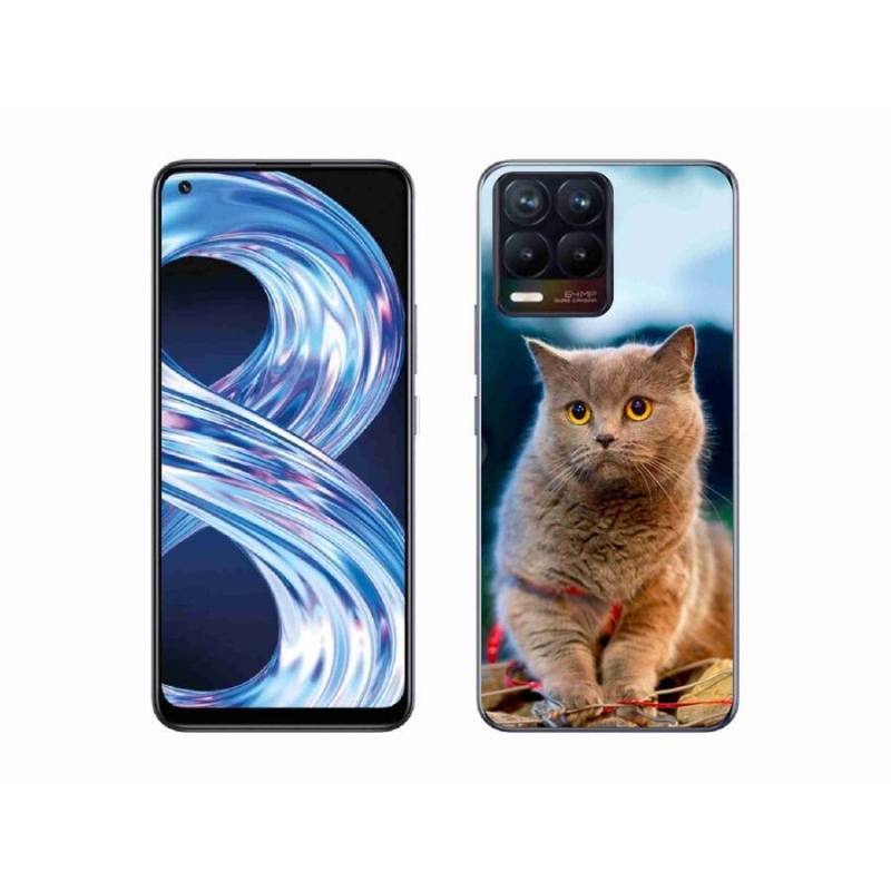 Gél védőburkolat mmCase a Realme 8 4G készülékhez - brit kék 2