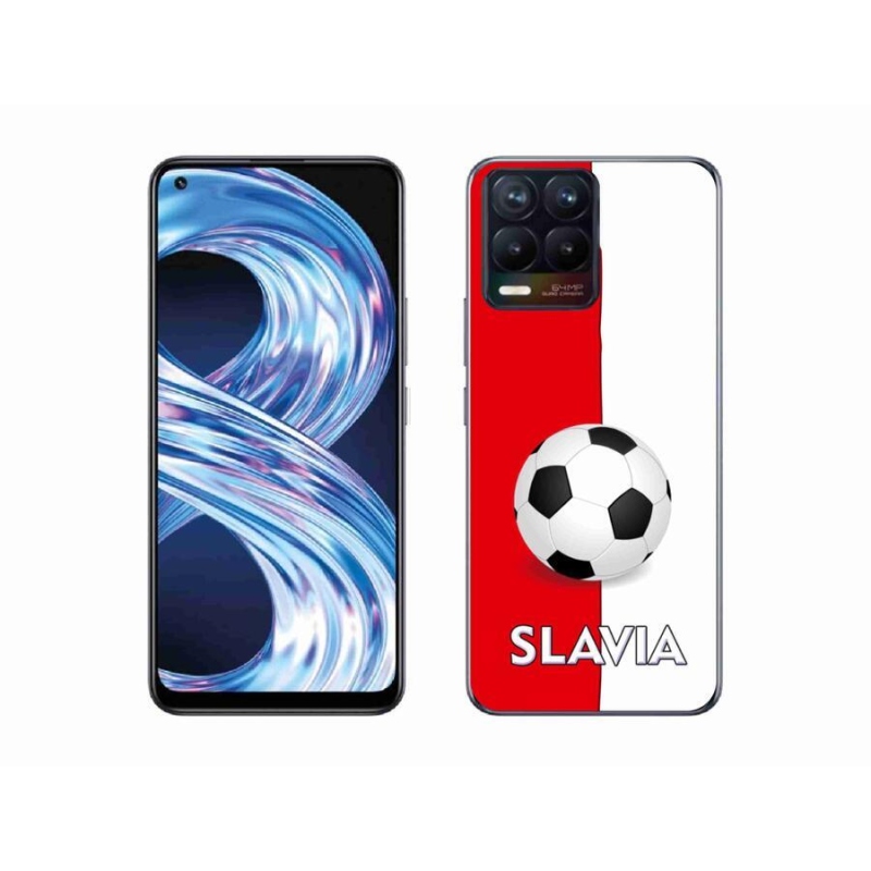 Gél borítás mmCase a Realme 8 4G-hez - futball 2