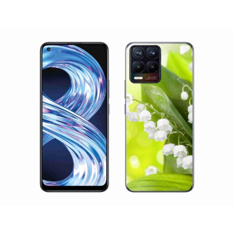 Gél borítás mmCase a Realme 8 4G készülékhez - lily of the valley