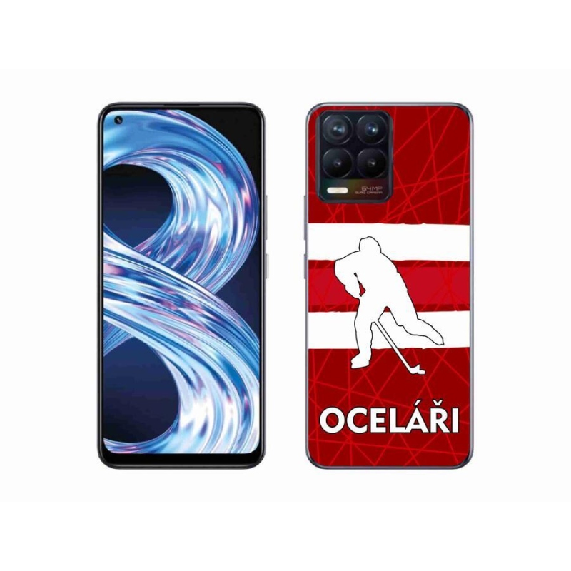 Gél borítás mmCase a Realme 8 4G-hez - Acélszín