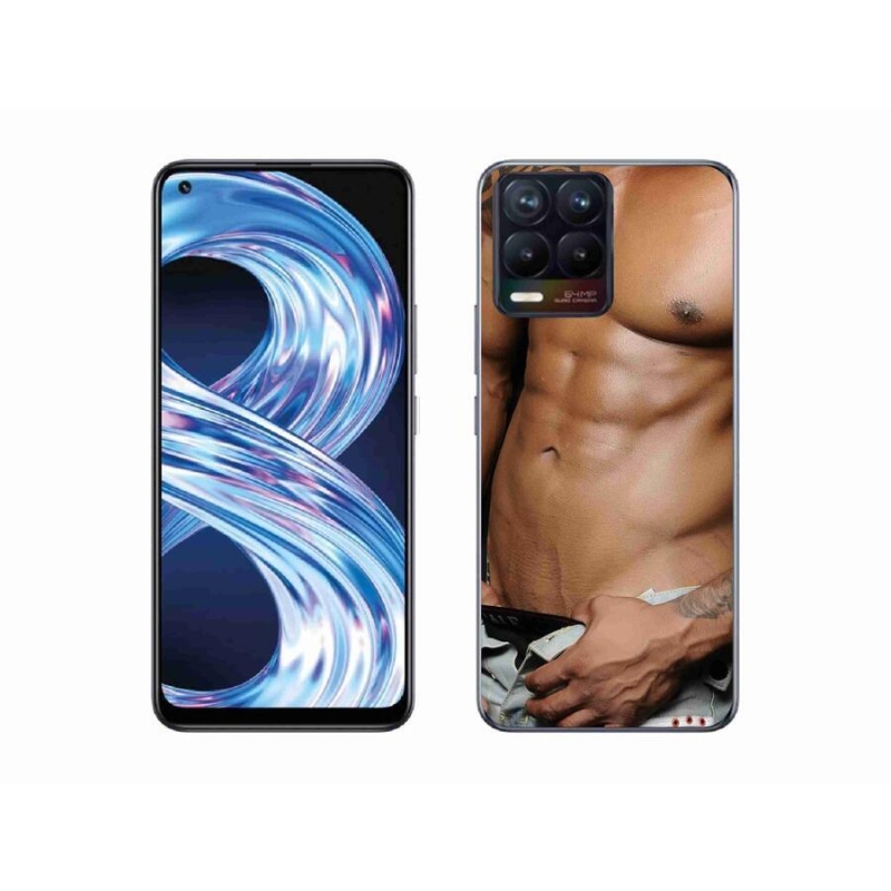 Gél borítás mmCase a Realme 8 4G-hez - szexi férfi