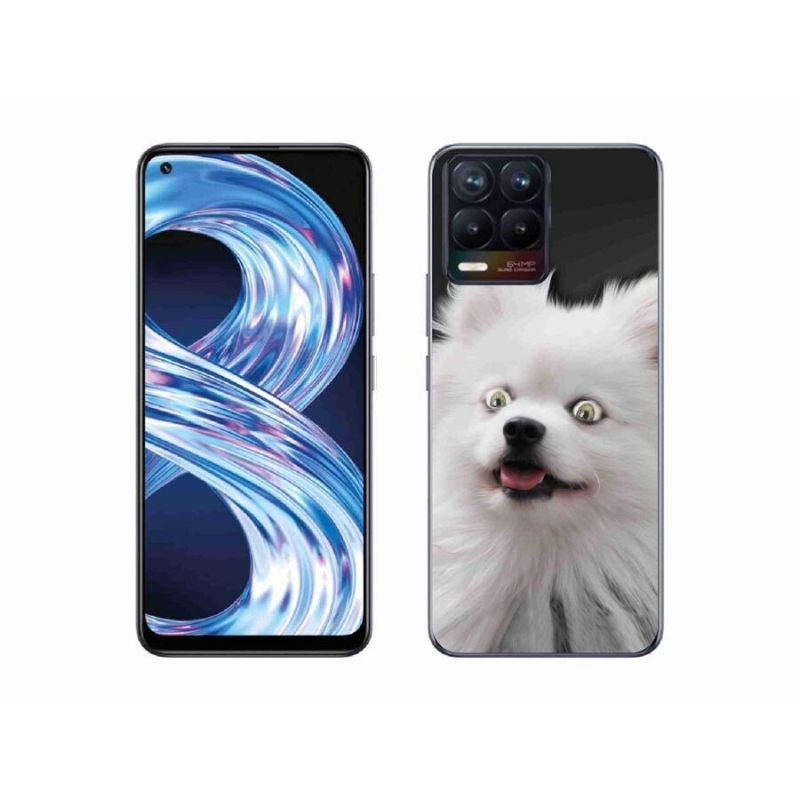 Zselés borítás mmCase a Realme 8 Pro-hoz - fehér tipp