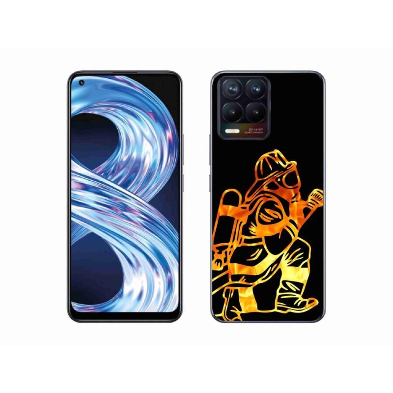 Gél borítás mmCase a Realme 8 Pro-hoz - tűzoltó 1