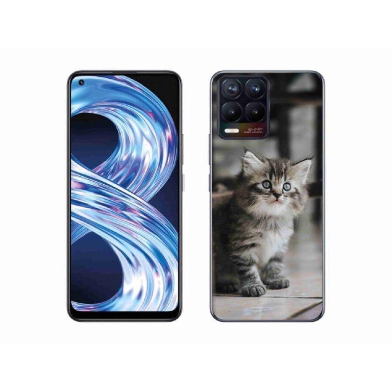 Gél borítás mmCase a Realme 8 Pro-hoz - cica
