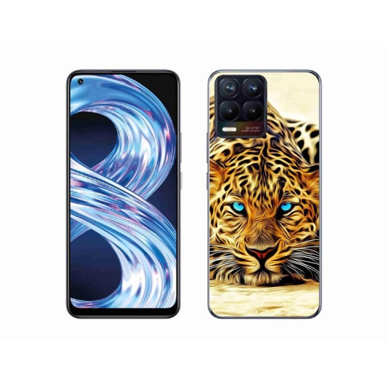 Gél borítás mmCase a Realme 8 Pro-hoz - rajzfilmtigris