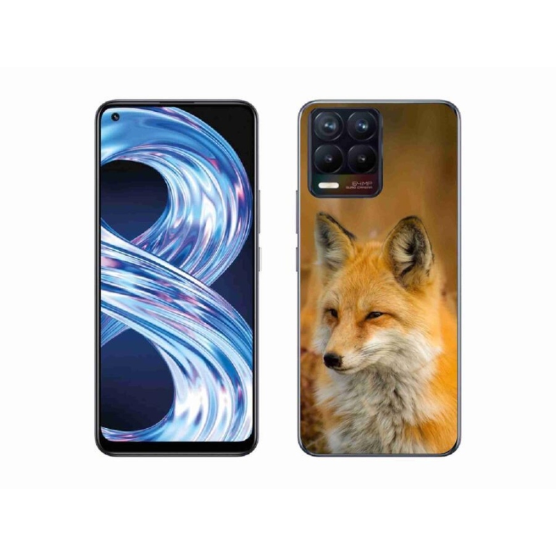 Gél borítás mmCase a Realme 8 Pro készülékhez - róka