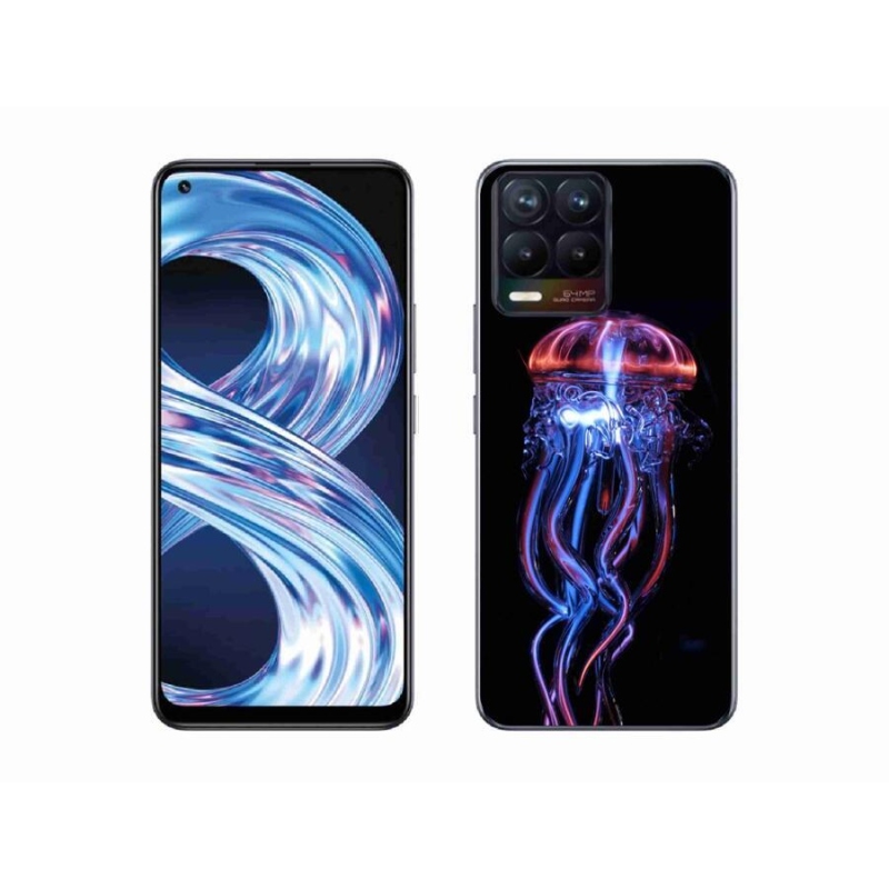 Gél borítás mmCase a Realme 8 Pro készülékhez - medúza