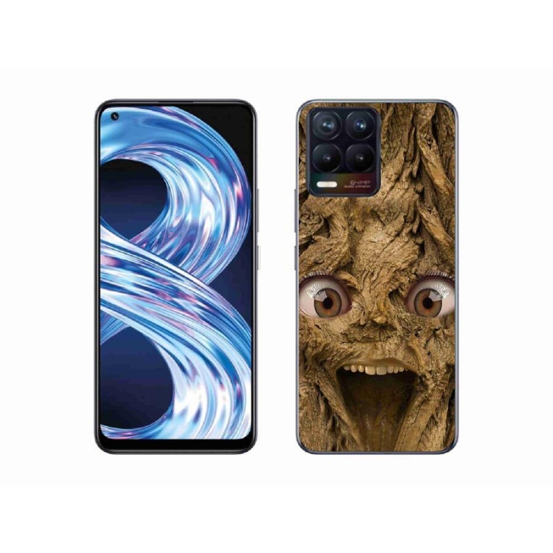Gél borítás mmCase a Realme 8 Pro-hoz - boldog fa szemekkel