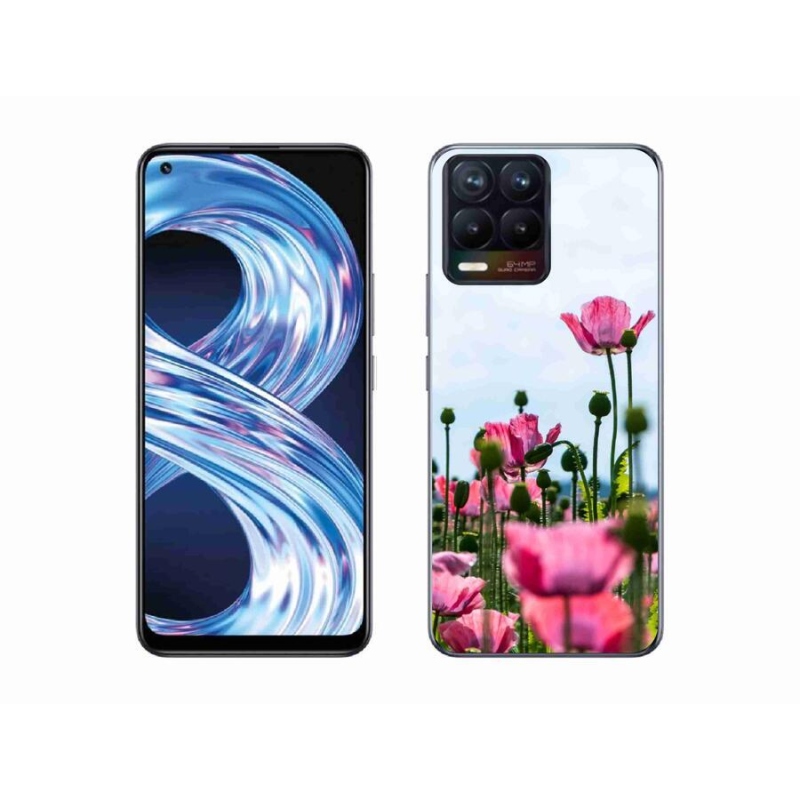 Gél borítás mmCase a Realme 8 Pro-hoz - mákos színű