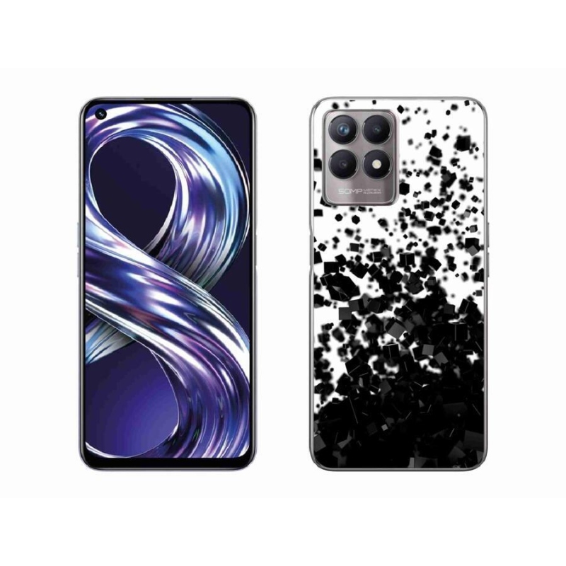 Zselés borítás mmCase a Realme 8i készülékhez - absztrakt minta 1