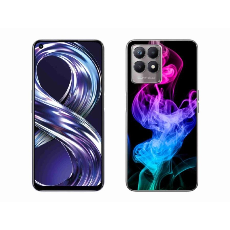 Gél borítás mmCase a Realme 8i készülékhez - absztrakt minta 8