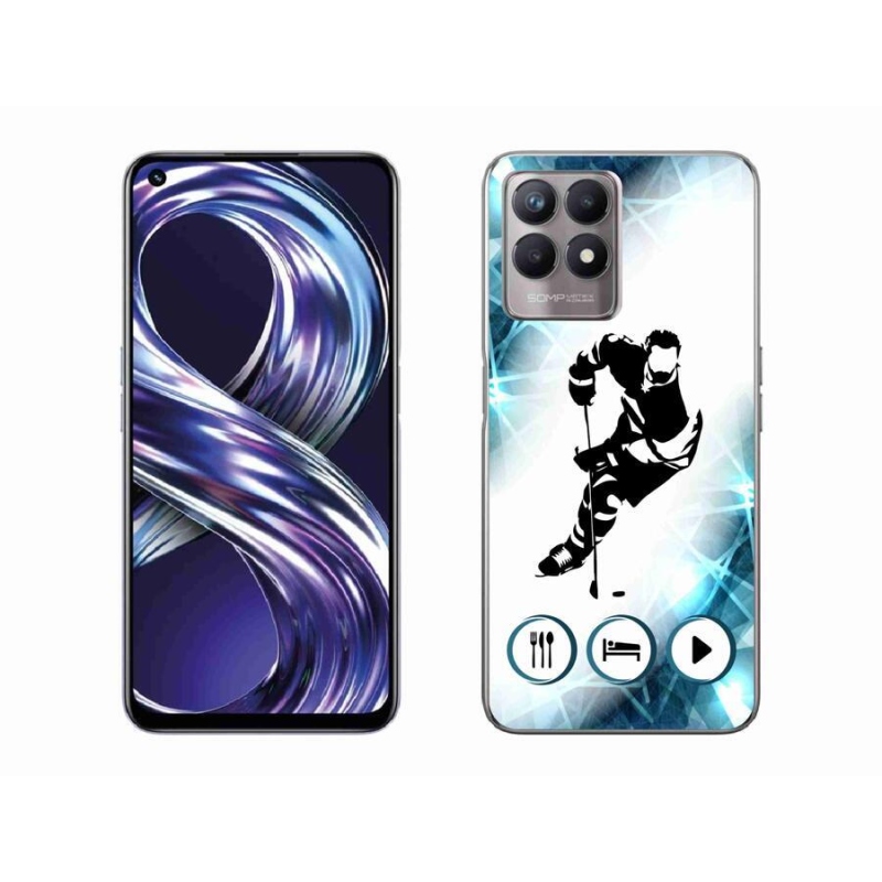 Gél borítás mmCase a Realme 8i készülékhez - hoki 1