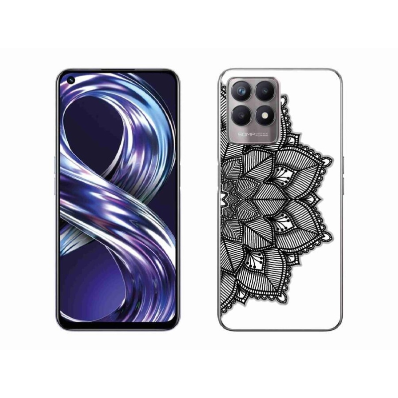 Gél borító mmCase mobilhoz Realme 8i - mandala