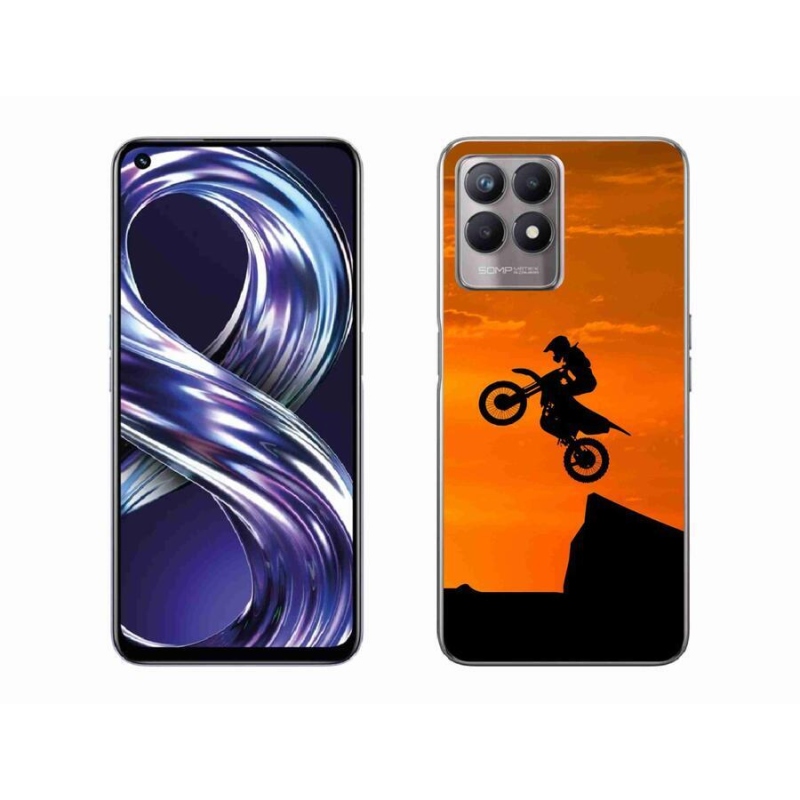 Zselés borítás mmCase a Realme 8i készülékhez - motocross
