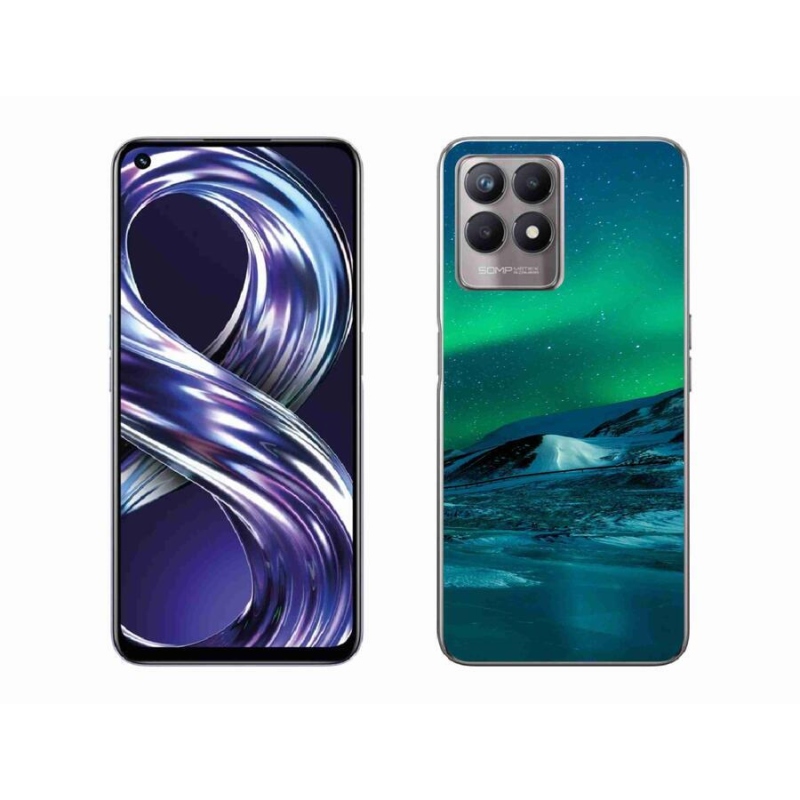 Zselés borítás mmCase a Realme 8i készülékhez - aurora borealis