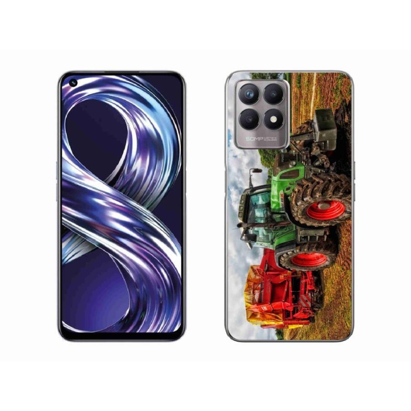 Gél borítás mmCase mobilhoz Realme 8i - traktor 4