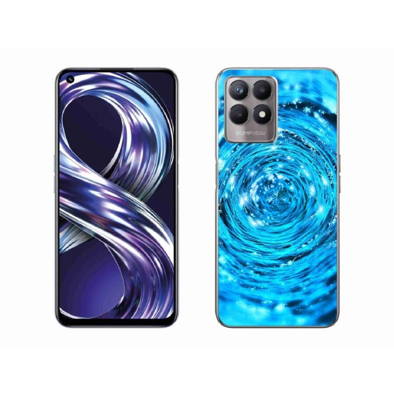 Zselés borítás mmCase a Realme 8i készülékhez - water vortex