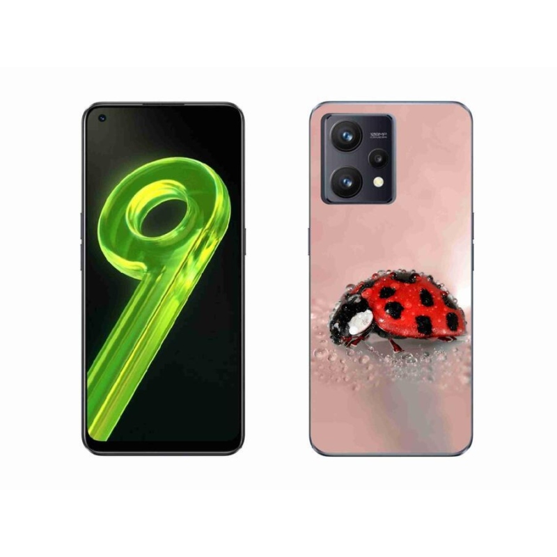 Gél borítás mmCase a Realme 9 4G készülékhez - katicabogár