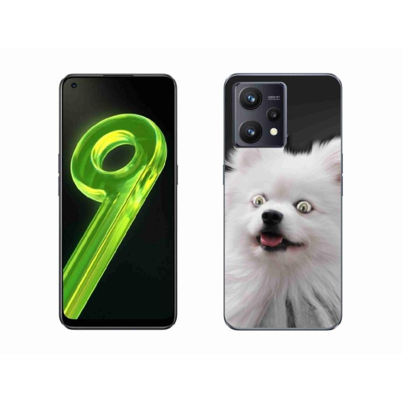 Gél borítás mmCase a Realme 9 4G készülékhez - fehér tüske