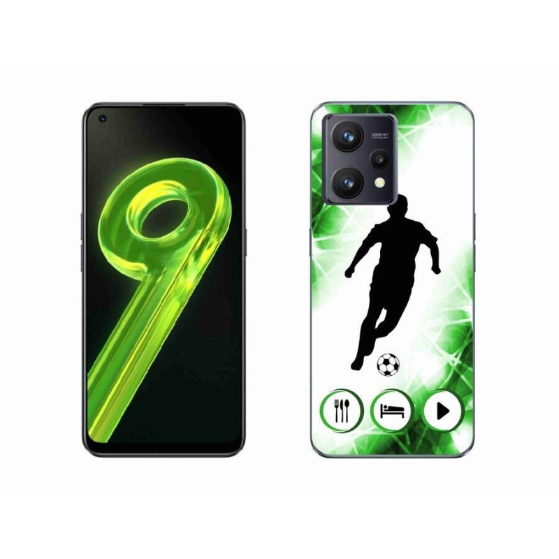 Gél borító mmCase a Realme 9 4G-hez - focista