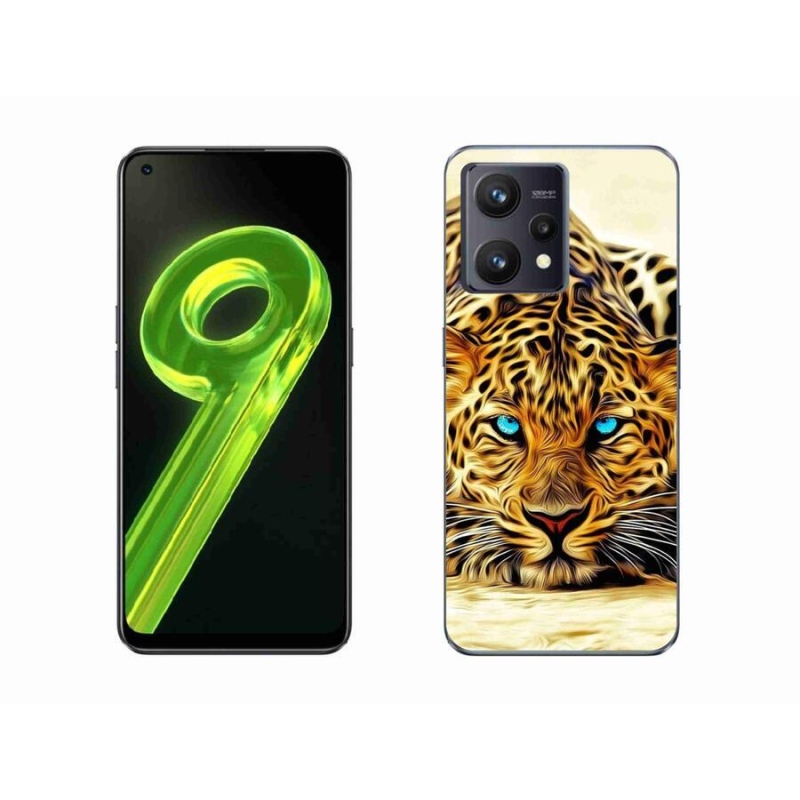 Gél borítás mmCase a Realme 9 4G készülékhez - rajzfilm tigris