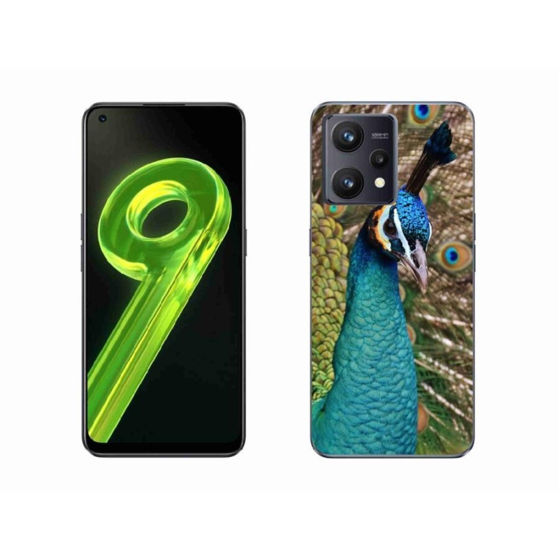 Gél borítás mmCase a Realme 9 4G készülékhez - páva