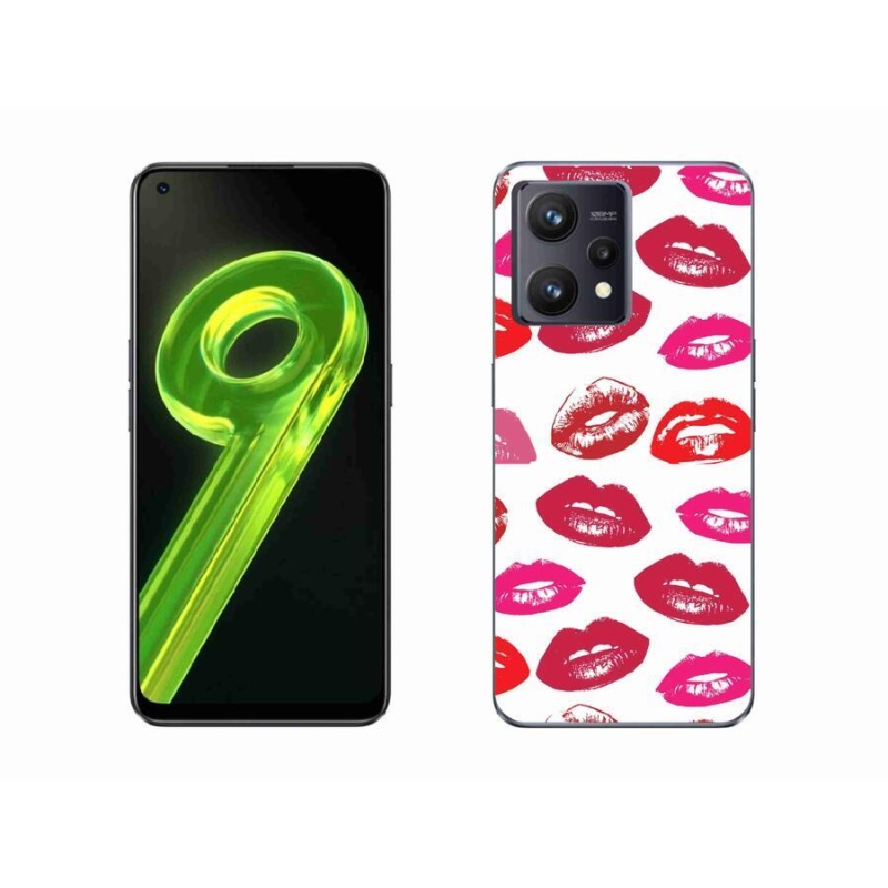 Gél borítás mmCase a Realme 9 4G készülékhez - ajkak