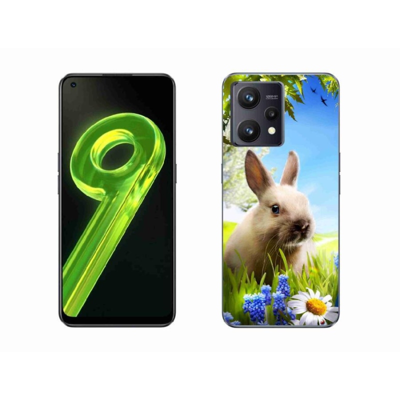 Gél borítás mmCase a Realme 9 4G készülékhez - nyuszi