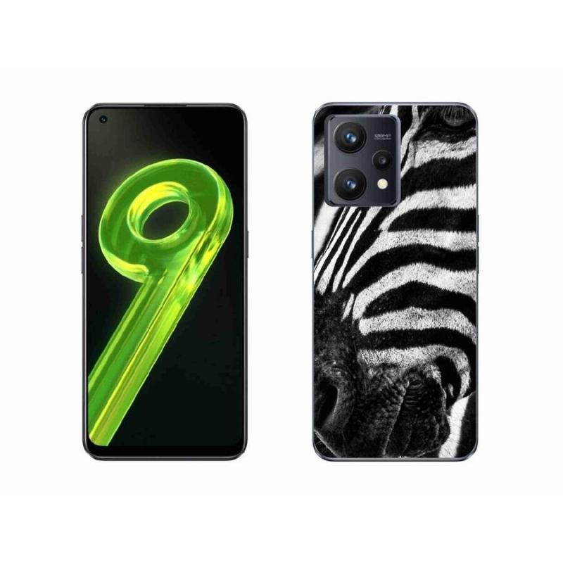 Gél borítás mmCase a Realme 9 4G készülékhez - zebra
