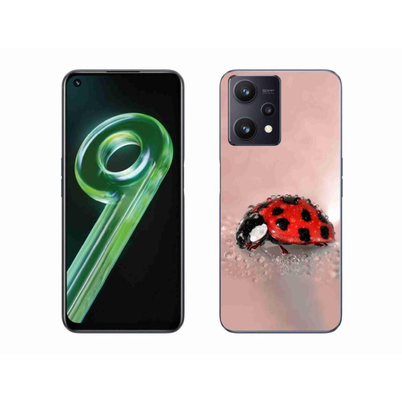 Gél borítás mmCase a Realme 9 5G készülékhez - katicabogár