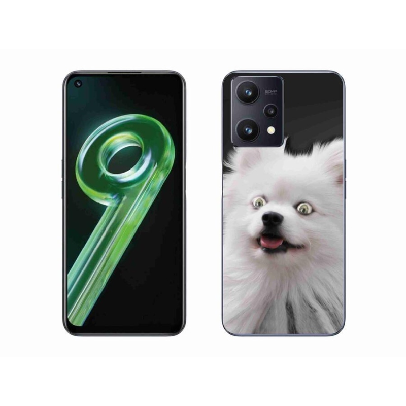 Gél borítás mmCase a Realme 9 5G készülékhez - fehér tüske