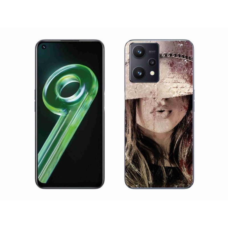 Gél borítás mmCase mobilhoz Realme 9 5G - lány