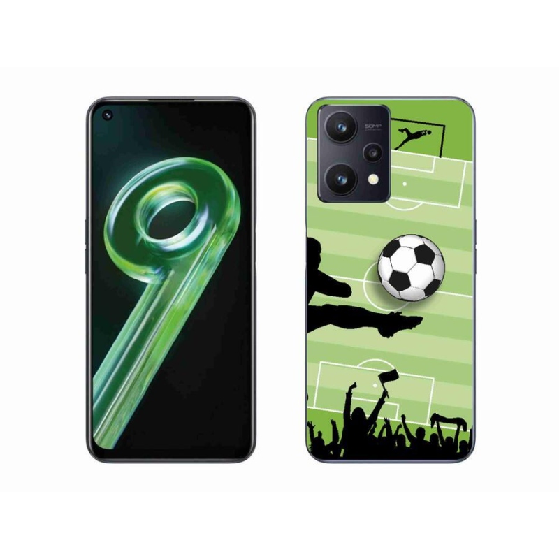 Gél borítás mmCase a Realme 9 5G készülékhez - futball 3