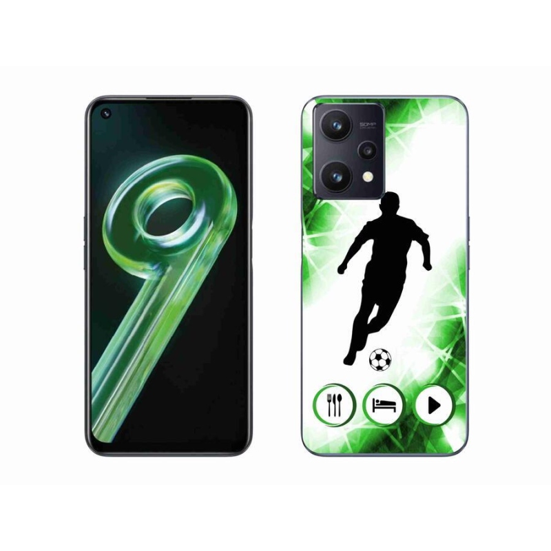 Gél borítás mmCase a Realme 9 5G számára - focista