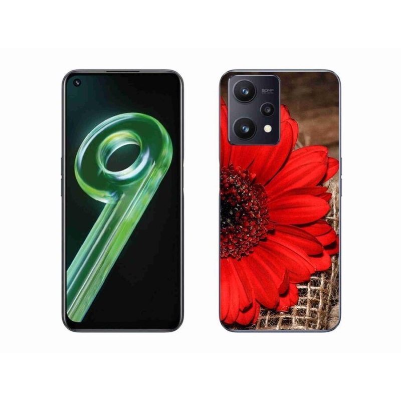 Gél borítás mmCase a Realme 9 5G készülékhez - gerbera