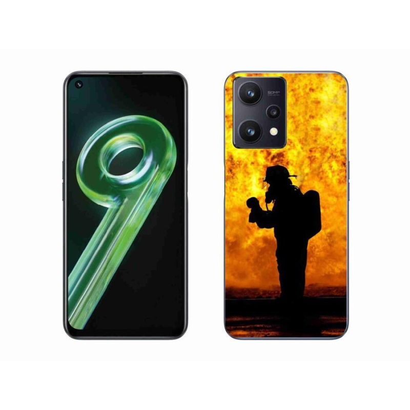 Gél borítás mmCase a Realme 9 5G készülékhez - tűzoltó