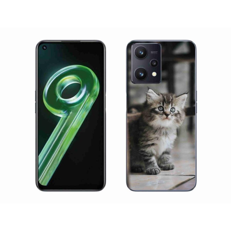 Gél borítás mmCase a Realme 9 5G készülékhez - cica